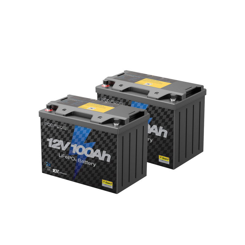 Load image into Gallery viewer, EcoFlow Lithium 12V 100Ah Deep Cycle LiFePO4 Battery
