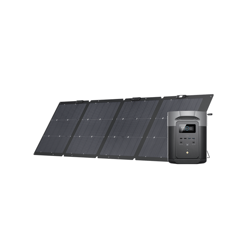 Load image into Gallery viewer, EcoFlow DELTA 2 Max + 1*220W Portable Solar Panels
