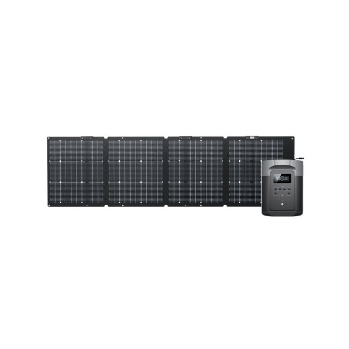 EcoFlow DELTA 2 Max + 1*220W Portable Solar Panels