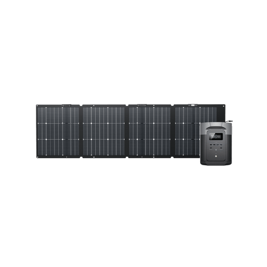 EcoFlow DELTA 2 Max + 1*220W Portable Solar Panels