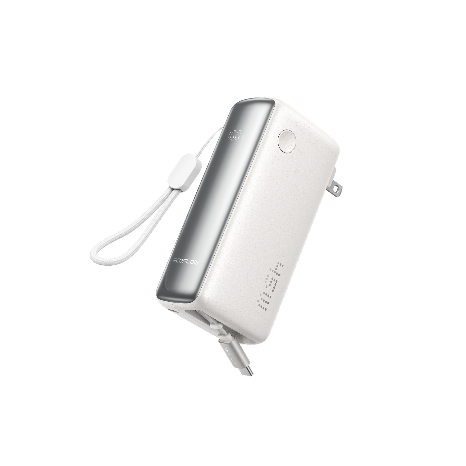 Load image into Gallery viewer, EcoFlow RAPID 3-in-1 Power Bank (10K, 45W, Retractable Cable &amp; AC Plug)
