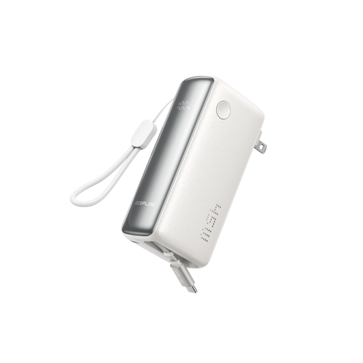 EcoFlow RAPID 3-in-1 Power Bank (10K, 45W, Retractable Cable & AC Plug)