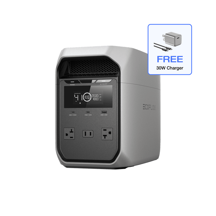 EcoFlow DELTA 3 Classic Portable Power Station (1024Wh)