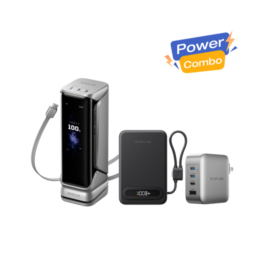 EcoFlow RAPID Pro X (27K, 300W) + RAPID Mag Qi2.2 Power Bank + 140W Charger