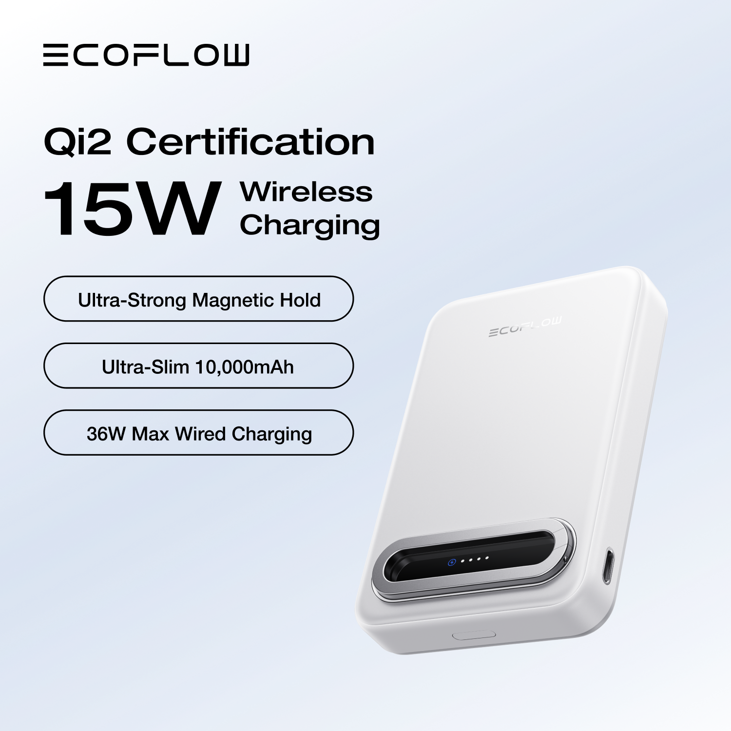 Load image into Gallery viewer, EcoFlow RAPID Mag Qi2 Magnetic Power Bank (10,000mAh, 15W)

