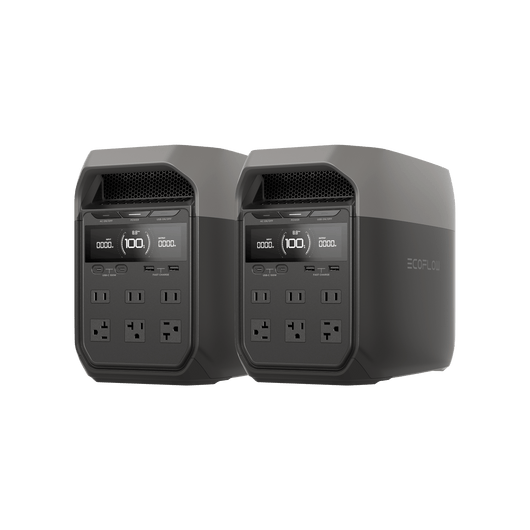 EcoFlow DELTA 3 Portable Power Station (Refurbished) - Flash Sale