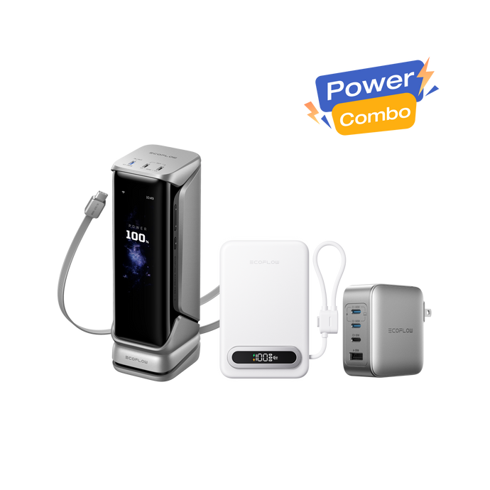 EcoFlow RAPID Pro X (27K, 300W) + RAPID Mag Qi2.2 Power Bank + 140W Charger