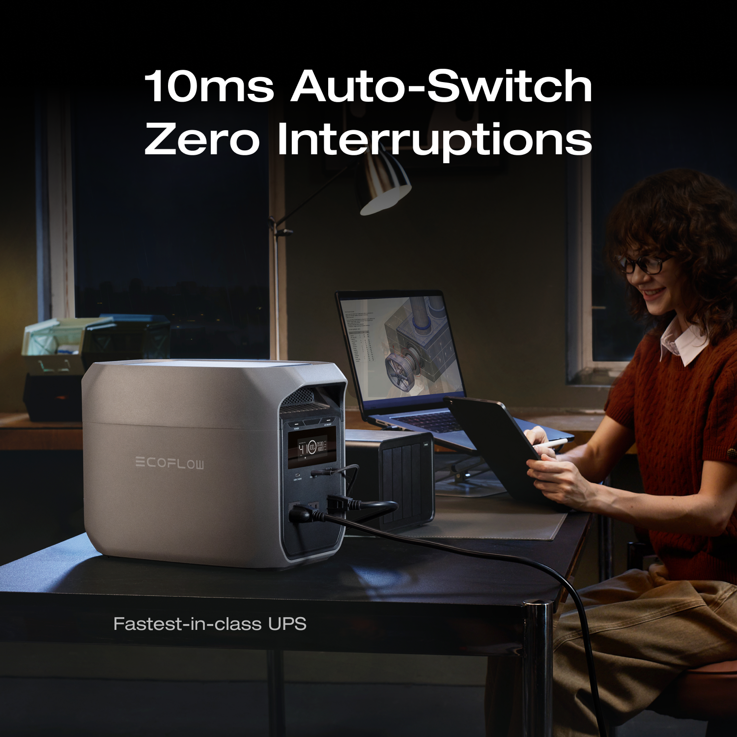 Load image into Gallery viewer, EcoFlow DELTA 3 Classic Portable Power Station (1024Wh)
