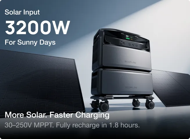 3200W Solar Input