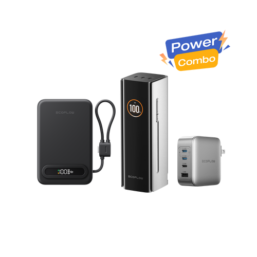 EcoFlow RAPID Pro (27K, 300W) + RAPID Mag Qi2.2 Power Bank + 140W Charger