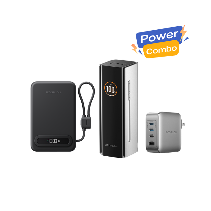EcoFlow RAPID Pro (27K, 300W) + RAPID Mag Qi2.2 Power Bank + 140W Charger