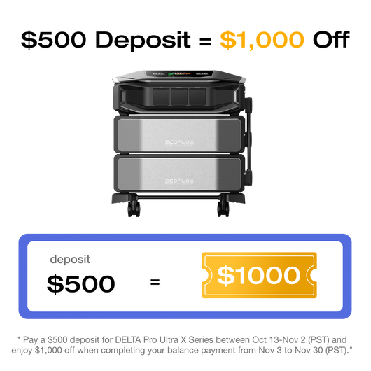 EcoFlow DELTA Pro Ultra X Whole-Home Backup Power