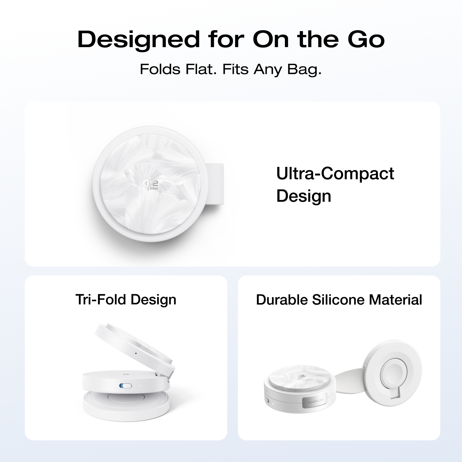 Load image into Gallery viewer, EcoFlow RAPID Mag Qi2.2 Wireless Charging Station (3-in-1 Foldable)
