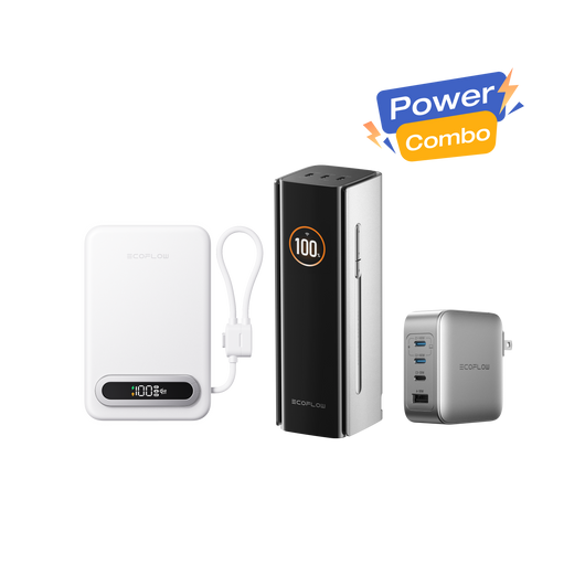 EcoFlow RAPID Pro (27K, 300W) + RAPID Mag Qi2.2 Power Bank + 140W Charger
