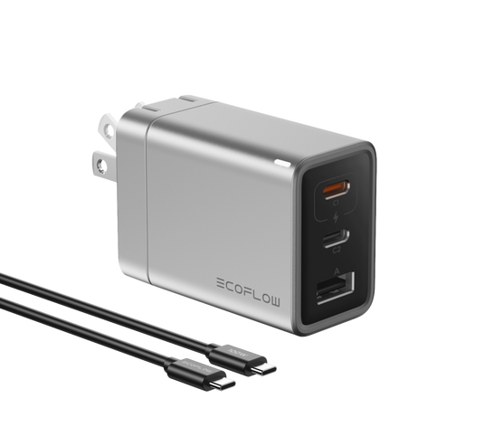 EcoFlow RAPID 65W GaN Charger with 100W Cable