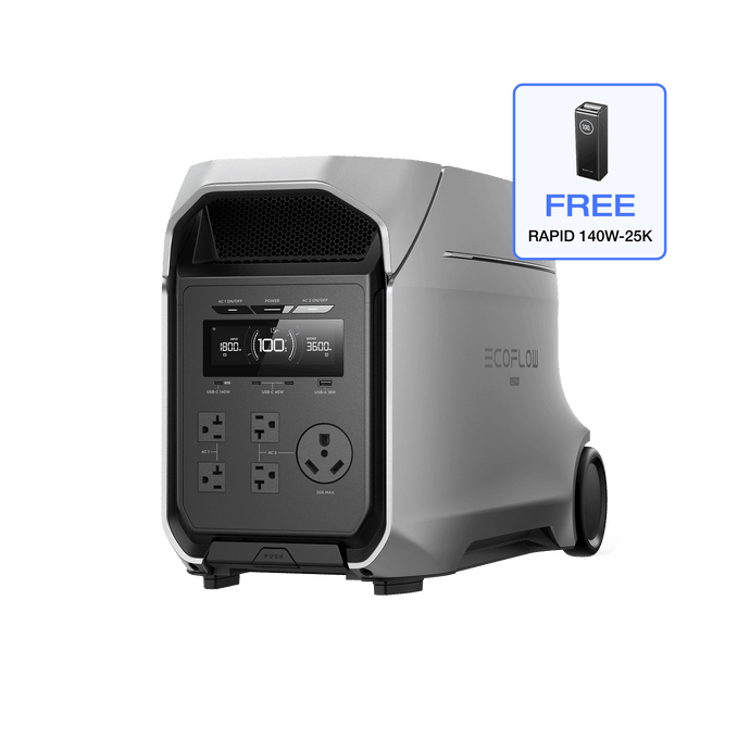 EcoFlow DELTA 3 Ultra Plus (3072Wh) Portable Power Station