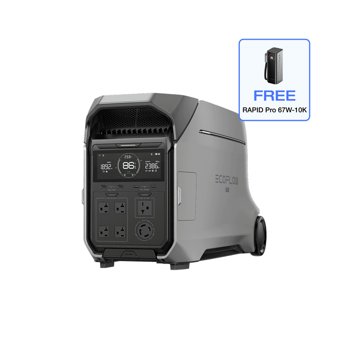 EcoFlow DELTA Pro 3 Portable Power Station (UL9540 Certificated)