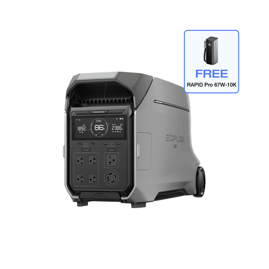 EcoFlow DELTA Pro 3 Portable Power Station (UL9540 Certificated)