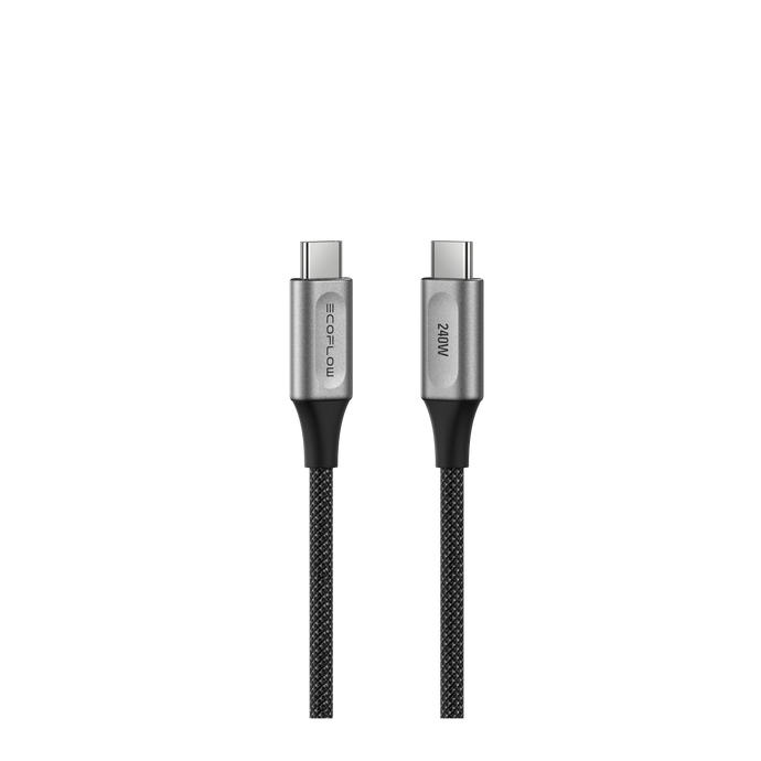 EcoFlow RAPID Pro USB-C to USB-C Cable (240W, Nylon)