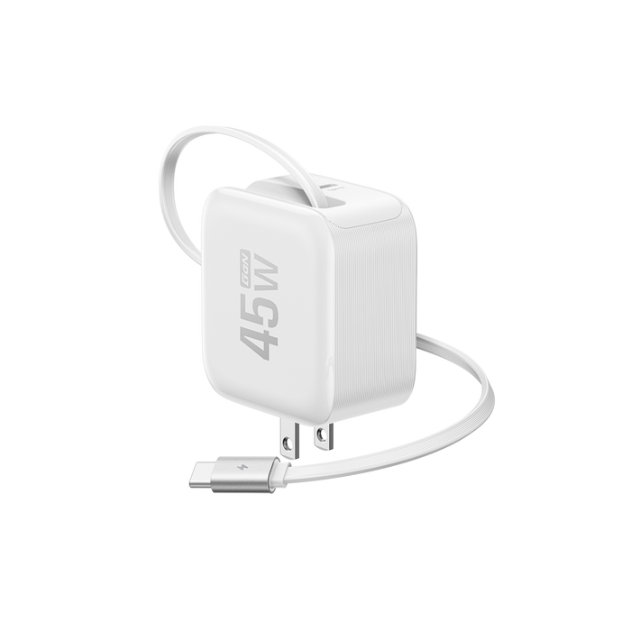 EcoFlow RAPID Charger (45W, Retractable Cable, GaN)