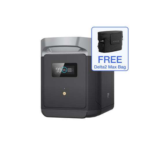EcoFlow DELTA 2 Max Smart Extra Battery + Free DELTA 2 Max Bag - Flash Sale
