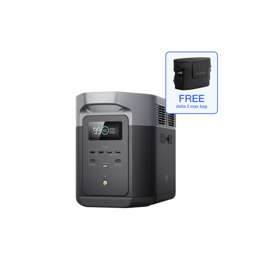 EcoFlow DELTA 2 Max + Sac DELTA 2 Max - Vente flash 