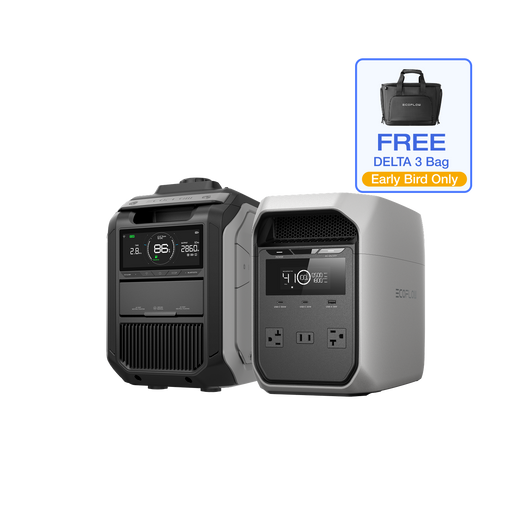 EcoFlow DELTA 3 Classic Portable Power Station (1024Wh)