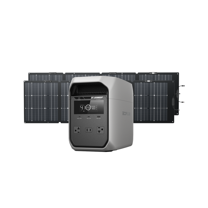 EcoFlow DELTA 3 Classic Solar Generator (PV220W)
