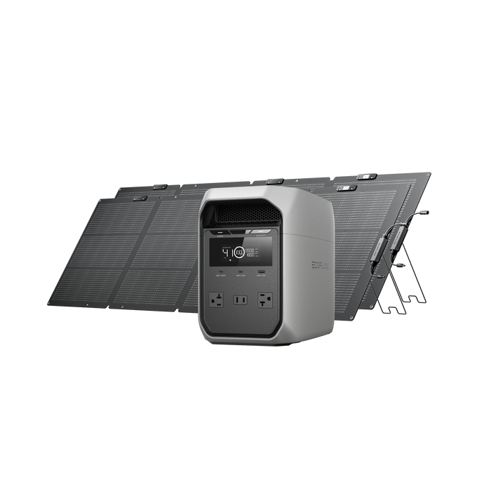 EcoFlow DELTA 3 Classic Solar Generator (PV220W)
