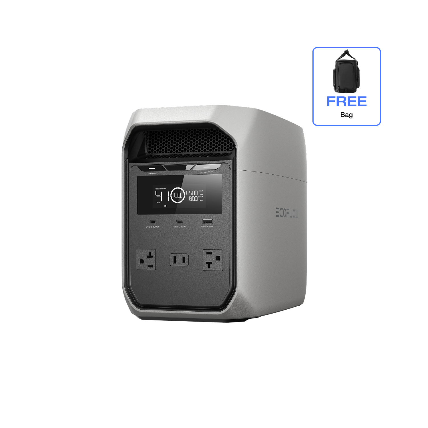 Load image into Gallery viewer, EcoFlow DELTA 3 Classic Portable Power Station (1024Wh)
