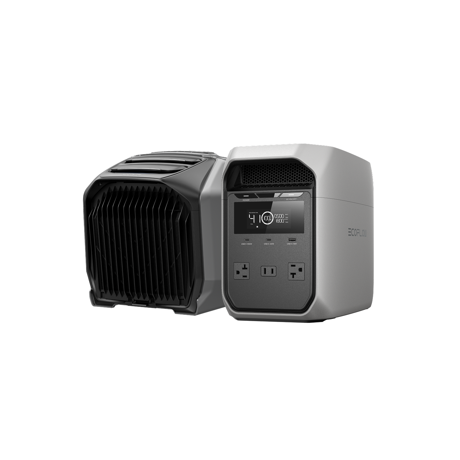 Load image into Gallery viewer, EcoFlow DELTA 3 Classic (1024Wh) + Smart Generator 3000 (Dual Fuel) - Flash Sale
