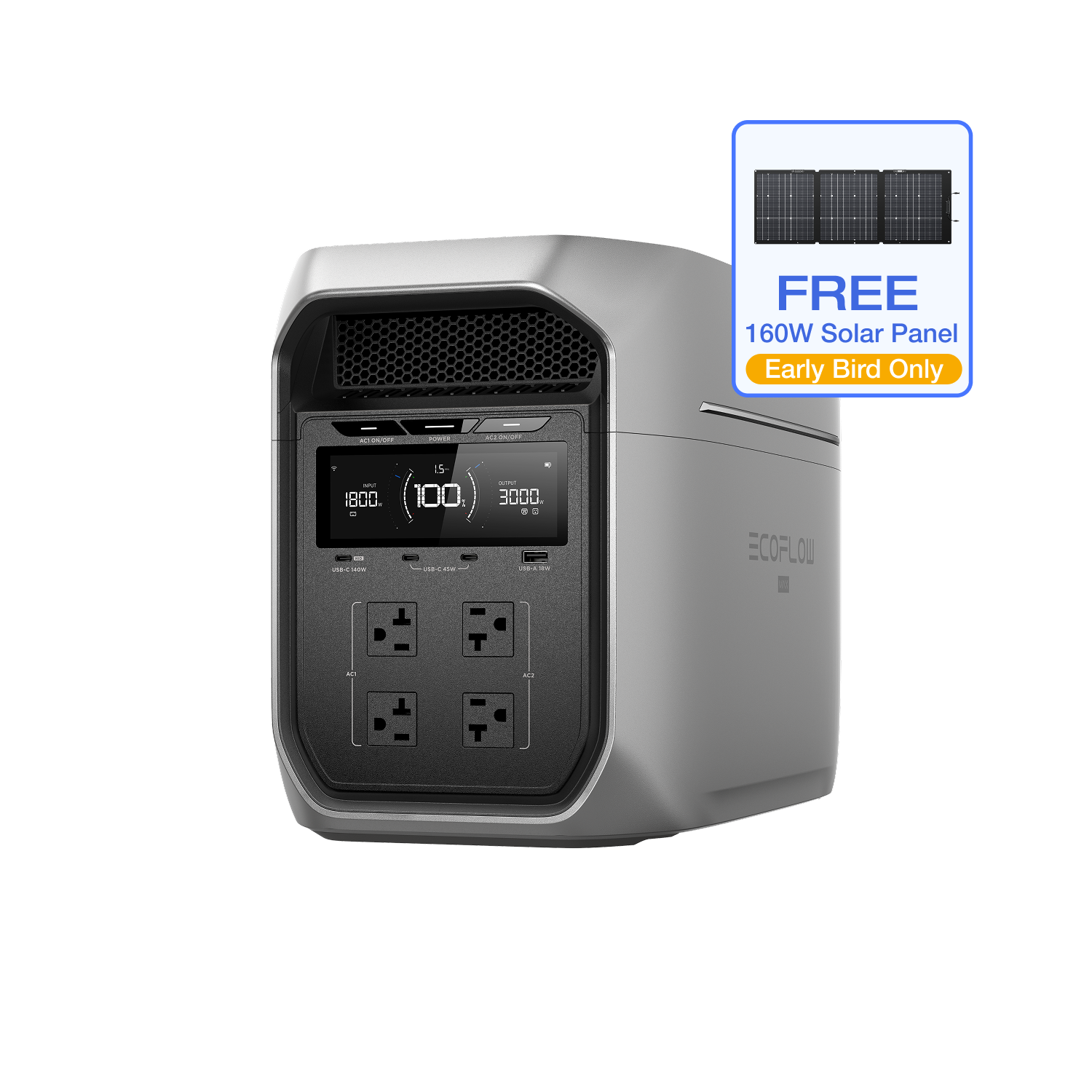 Load image into Gallery viewer, EcoFlow DELTA 3 Max Series Portable Power Station
