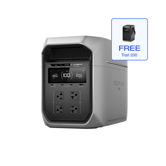 EcoFlow DELTA 3 Max Series Portable Power Station (2048Wh)