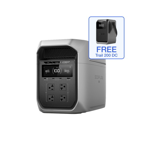 EcoFlow DELTA 3 Max Series Portable Power Station (2048Wh)
