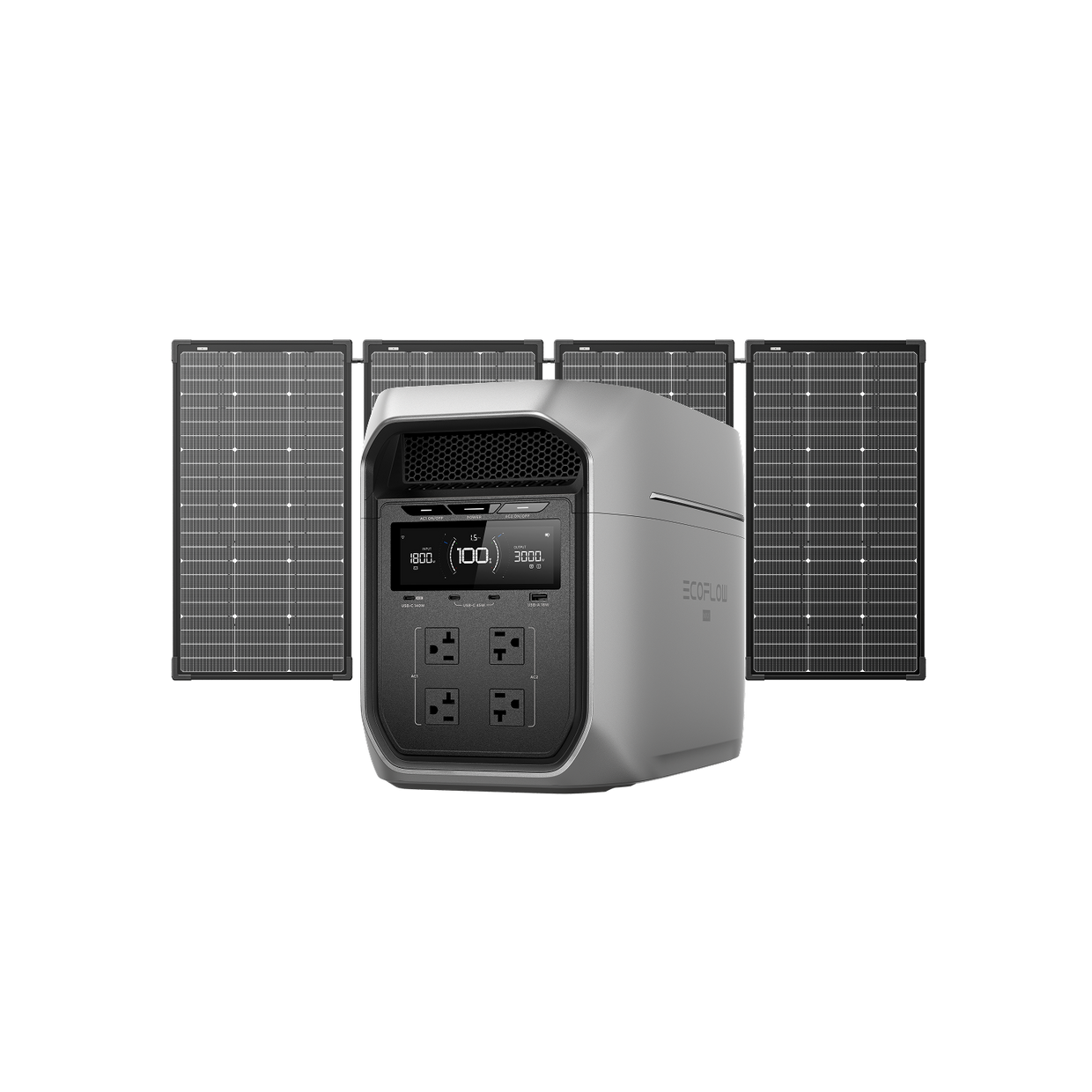 EcoFlow DELTA 3 Max Plus Portable Power Station (2048Wh)