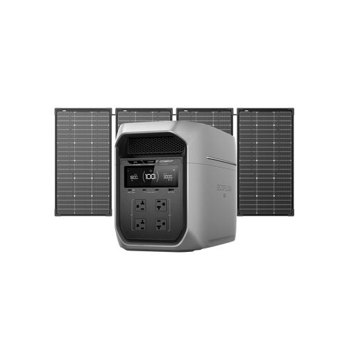 DELTA 3 Max Plus (2048Wh) +500W Solar Kit - Flash Sale