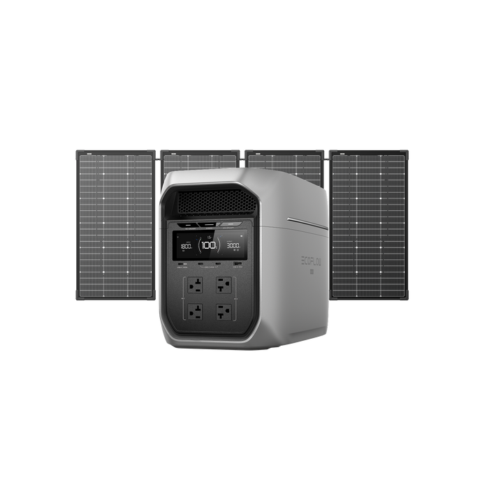 EcoFlow DELTA 3 Max Plus Solar Generator (PV500W)