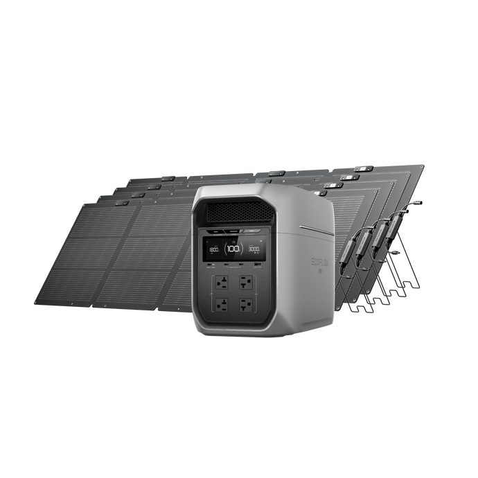 EcoFlow DELTA 3 Max Series Solar Generator (PV220W)
