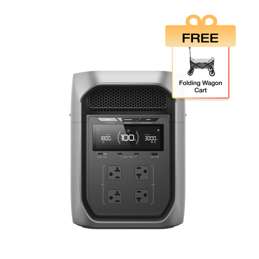 EcoFlow DELTA 3 Max Series Portable Power Station (2048Wh)
