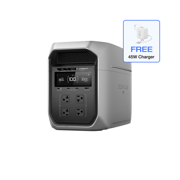 EcoFlow DELTA 3 Max Series Portable Power Station (2048Wh)