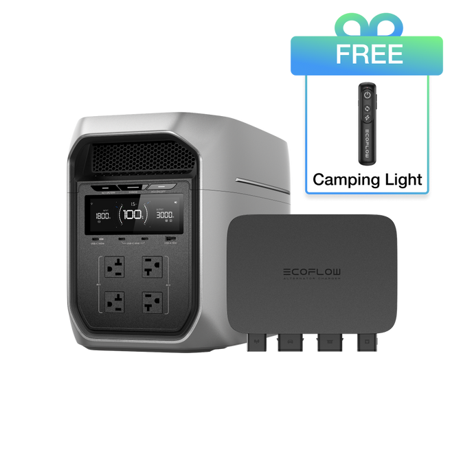 EcoFlow DELTA 3 Max Series Portable Power Station (2048Wh)