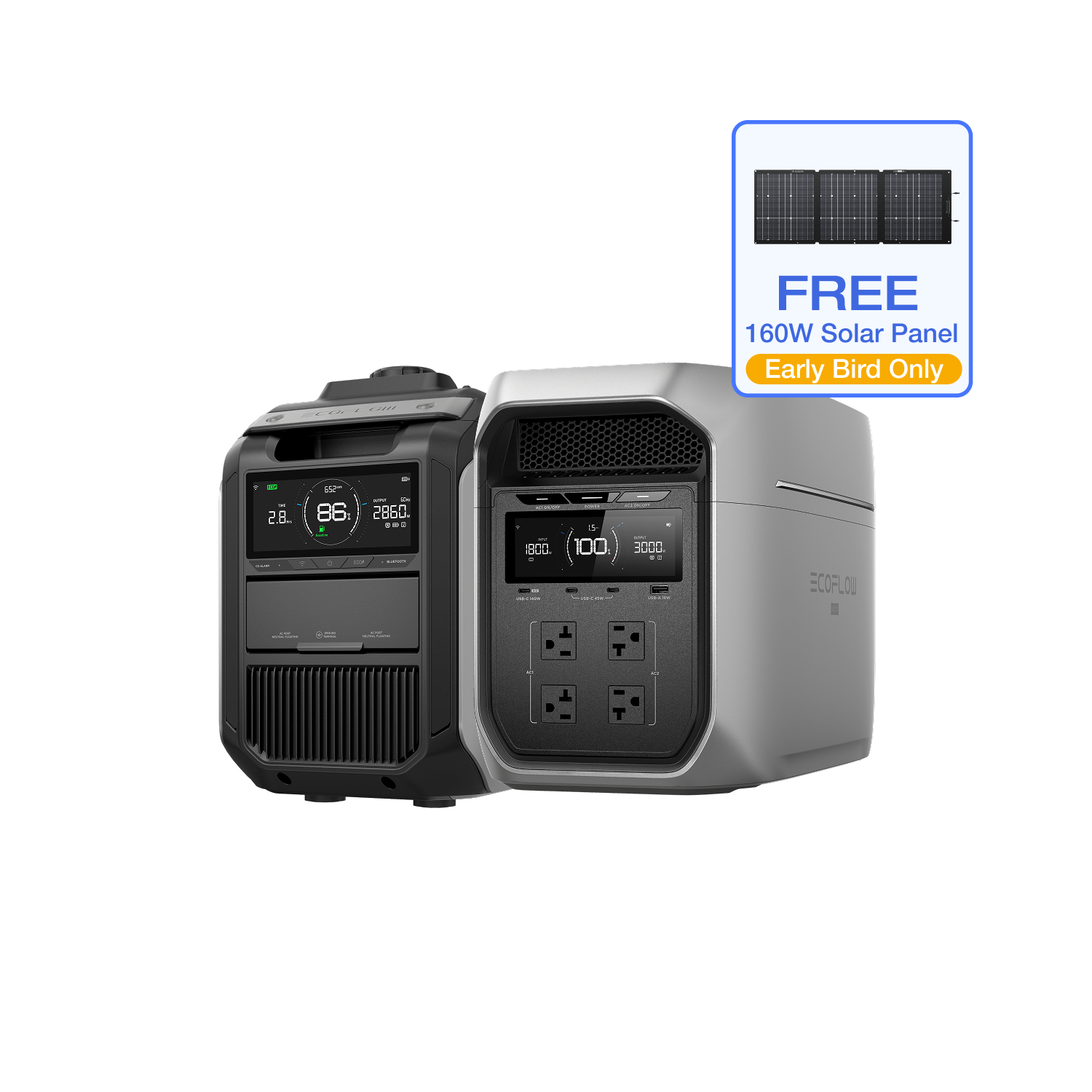 Load image into Gallery viewer, EcoFlow DELTA 3 Max Series Portable Power Station (Subscriber-exclusive)
