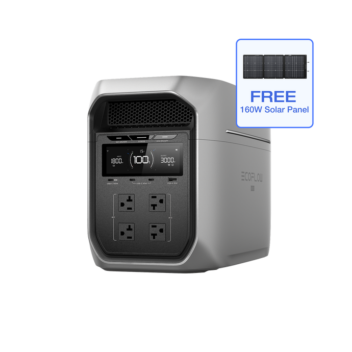 EcoFlow DELTA 3 Max Series Portable Power Station (2048Wh)