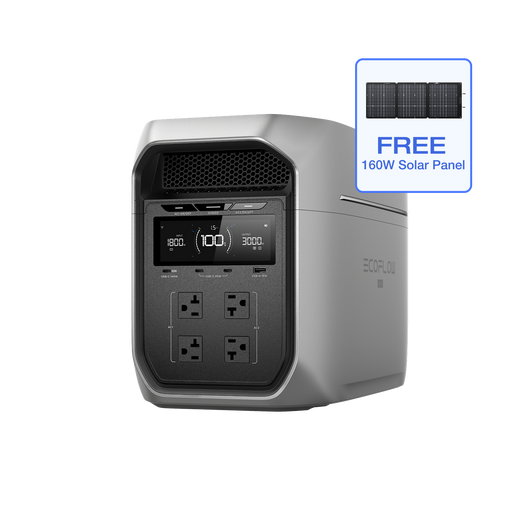 EcoFlow DELTA 3 Max Series Portable Power Station (2048Wh)