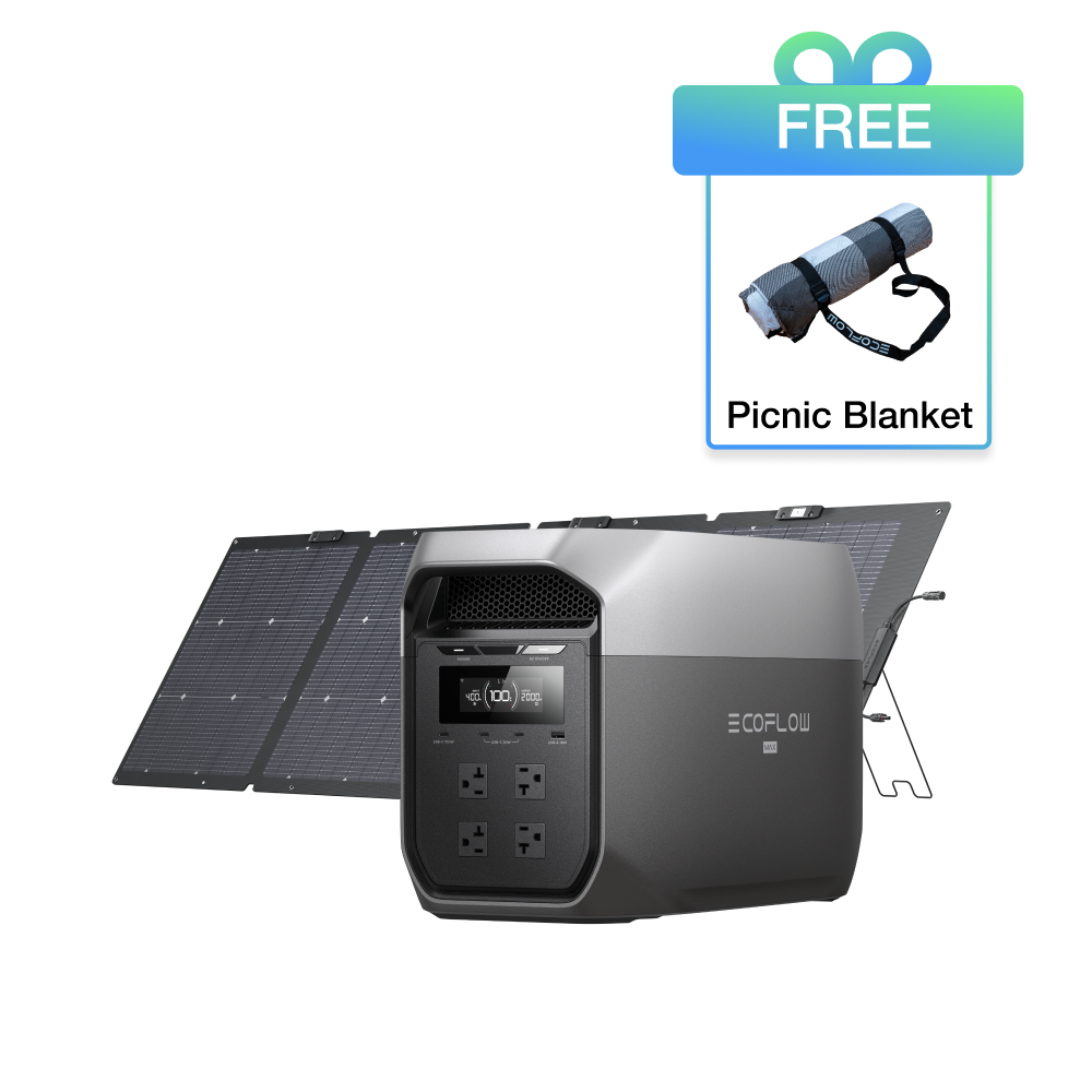 DELTA 3 Max Series Portable Power Station (2048Wh) | EcoFlow CA
