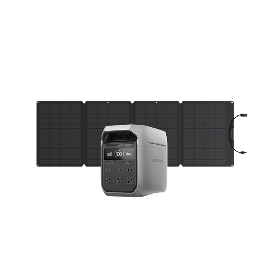 EcoFlow DELTA 3 Series Solar Generator (PV110W)