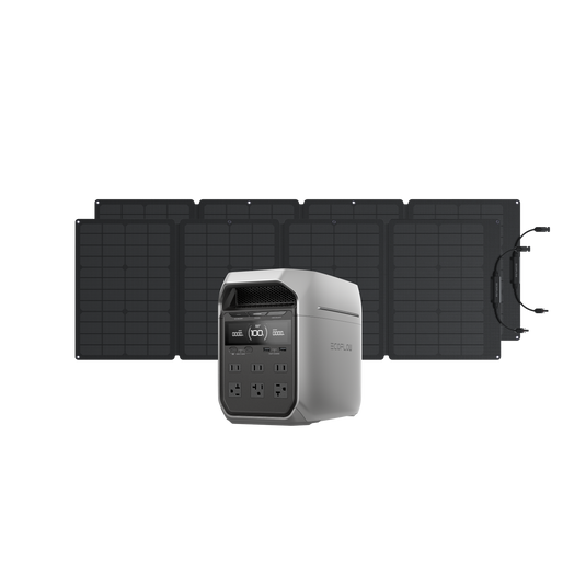 EcoFlow DELTA 3 Series Solar Generator (PV110W)