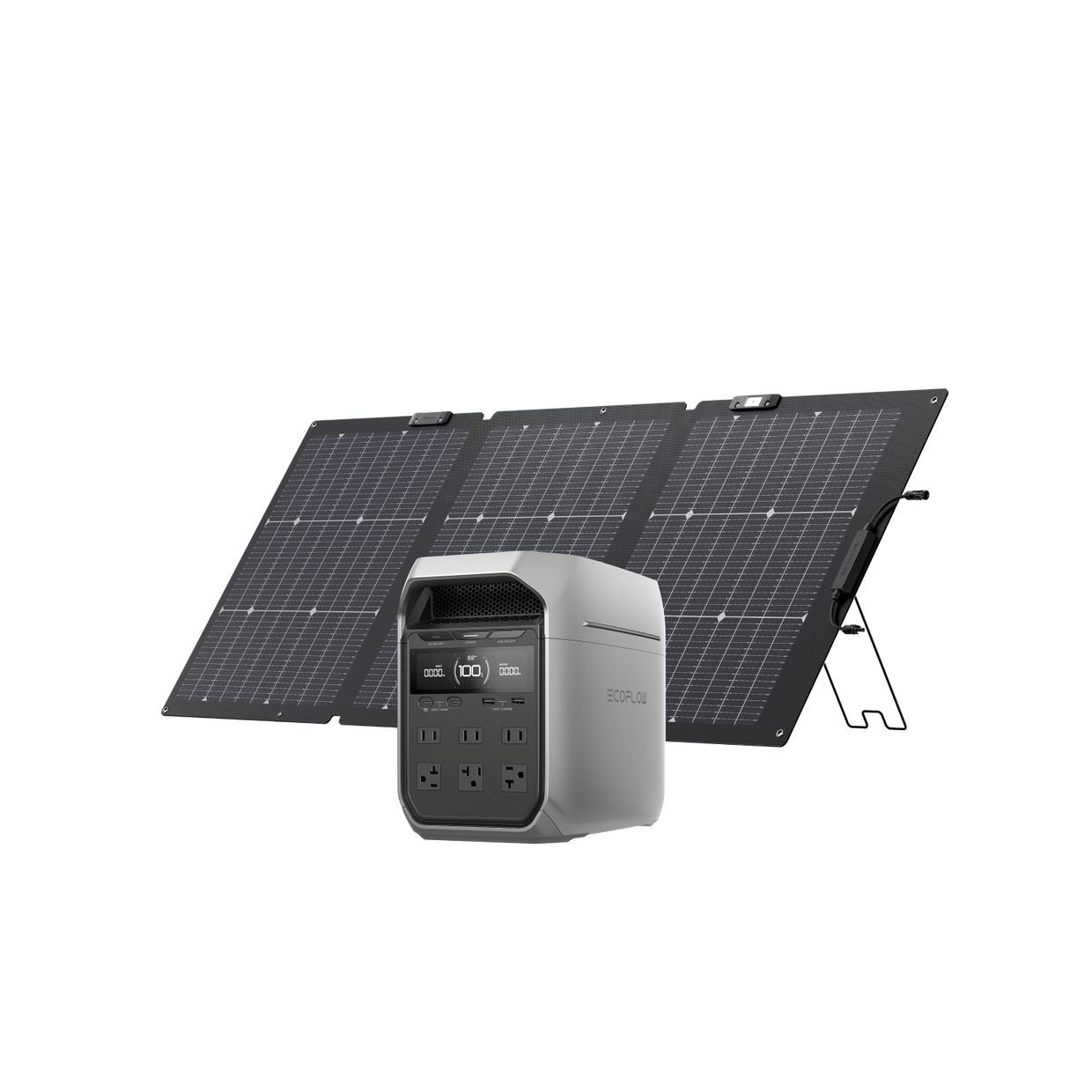 EcoFlow DELTA 3 Plus Solar Generator (PV160W)