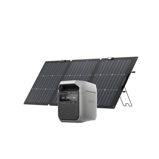 EcoFlow DELTA 3 Plus Solar Generator (PV160W)