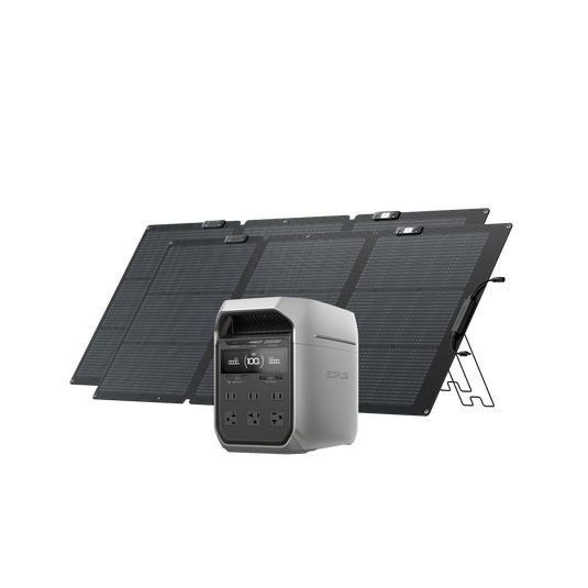 EcoFlow DELTA 3 Plus Solar Generator (PV160W)